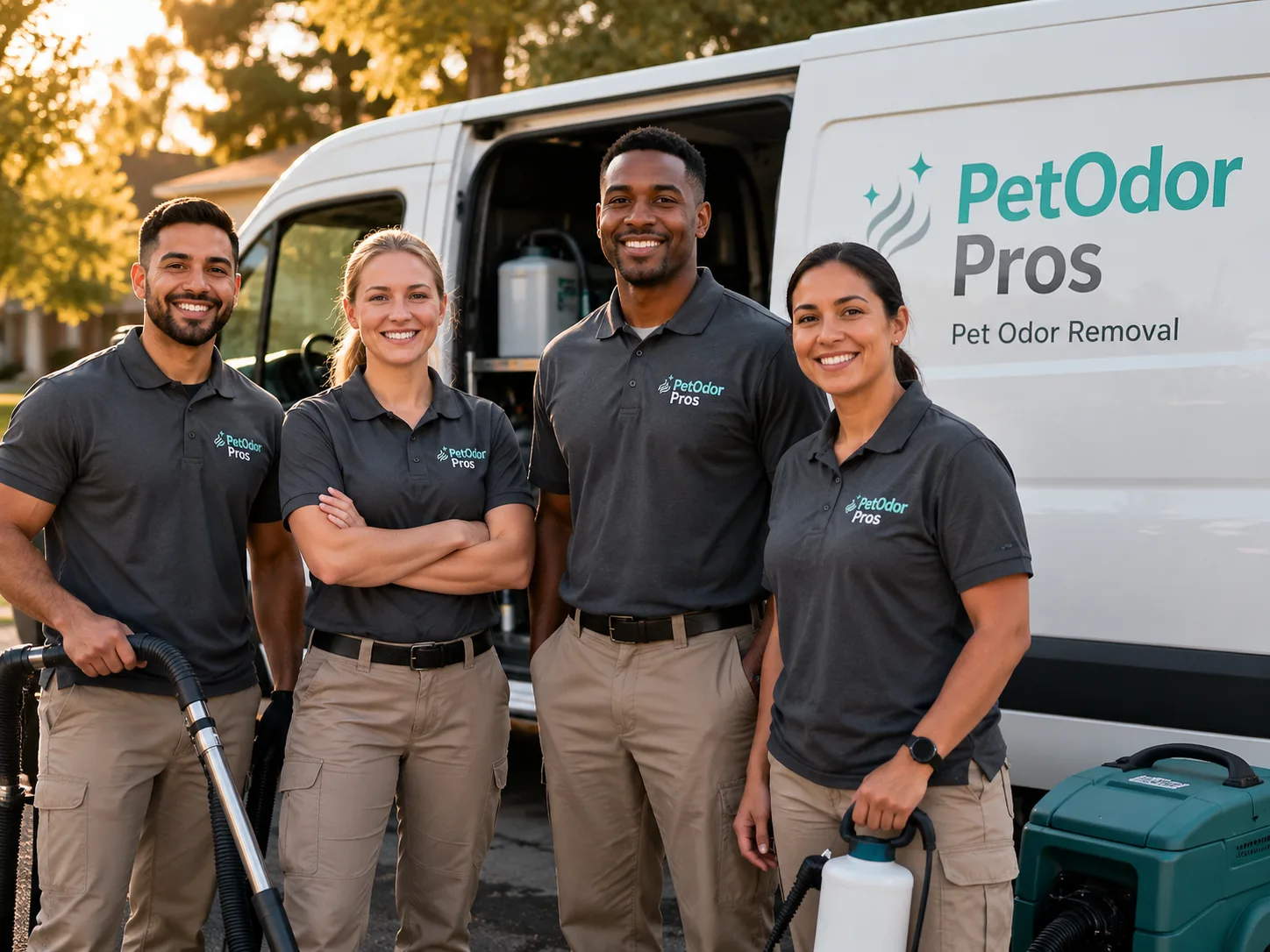 Pet Odor Removal team serving Romayor, TX